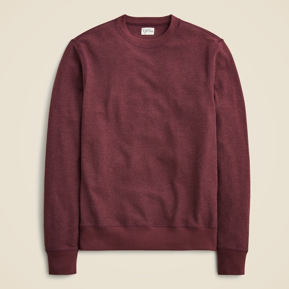 J.Crew Long-sleeve textured sweater-tee